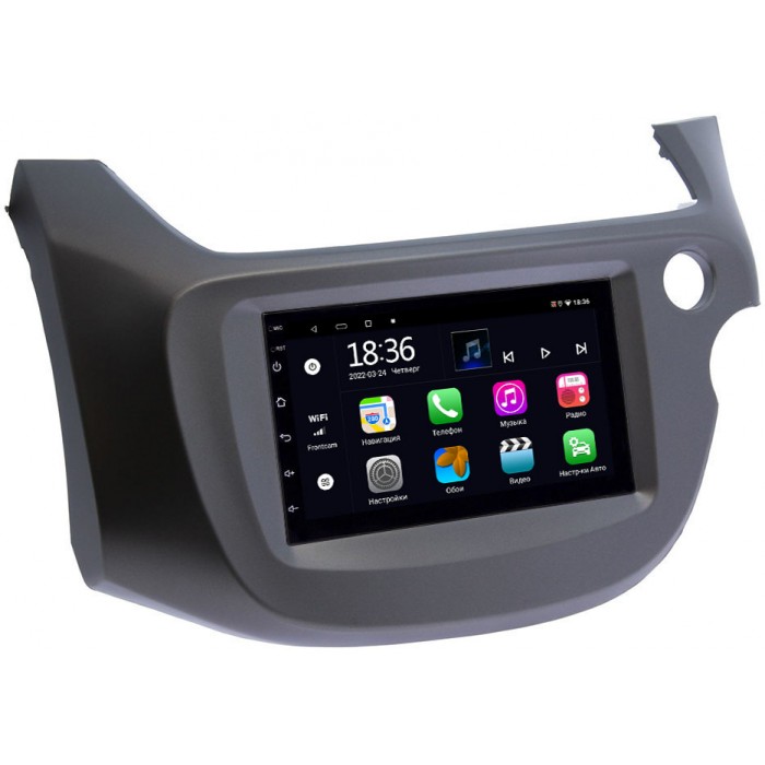 Магнитола в штатное место 2 din Honda Fit II 2007-2014 (правый руль) OEM 4/64 на Android 10 CarPlay (MX7-RP-HNFT3C-99)