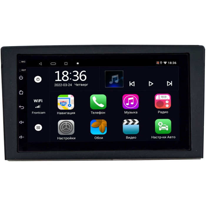 Магнитола в штатное место 2 din Mazda MPV 2000-2006 OEM 2/32 на Android 10 CarPlay (MT7-RP-MZUNB-345)