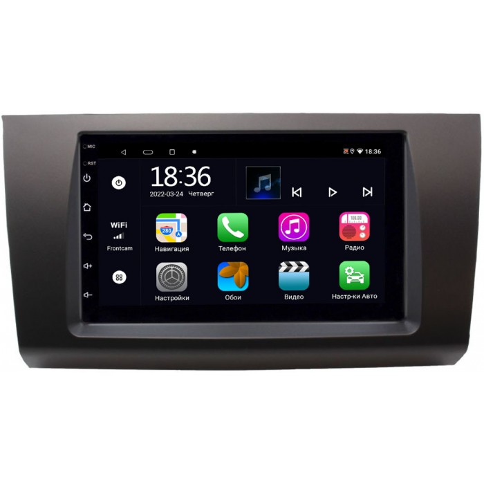 Магнитола в штатное место 2 din Suzuki Swift III 2004-2010 OEM 4/64 на Android 10 CarPlay (MX7-RP-SZSW2B-156)