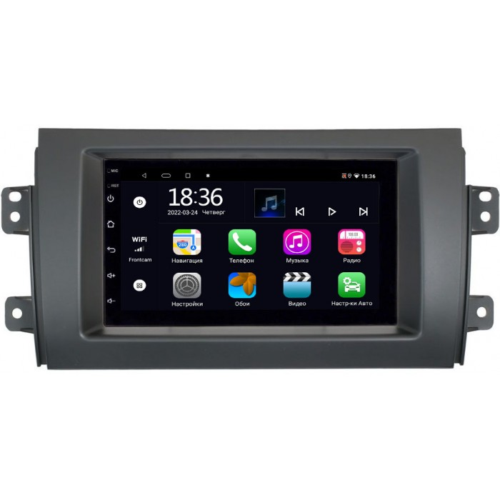 Магнитола в штатное место 2 din Suzuki SX4 I 2006-2014 OEM 4/64 на Android 10 CarPlay (MX7-RP-SZSX4-44)
