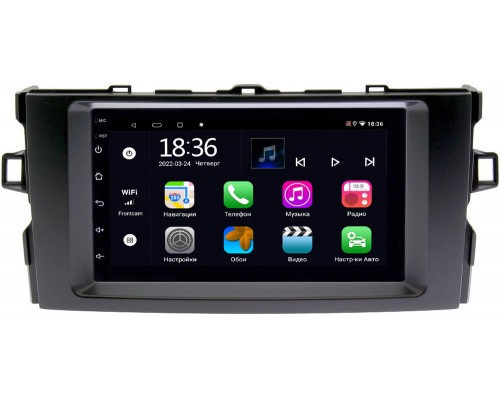 Toyota Auris I 2006-2012 OEM 2/32 на Android 10 CarPlay (MT7-RP-TYAU15XB-176) (173х98)