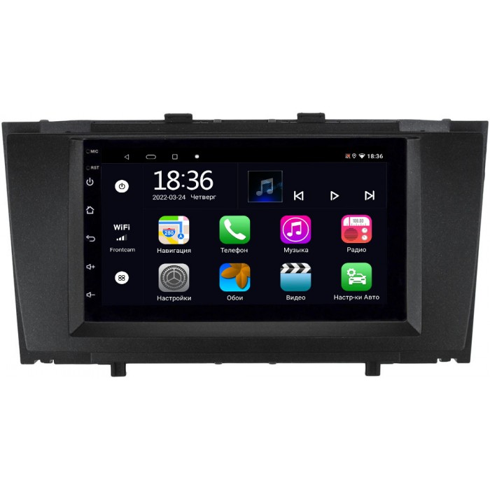 Магнитола в штатное место 2 din Toyota Avensis III 2009-2015 OEM 4/64 на Android 10 CarPlay (MX7-RP-TYAV25XF-177)