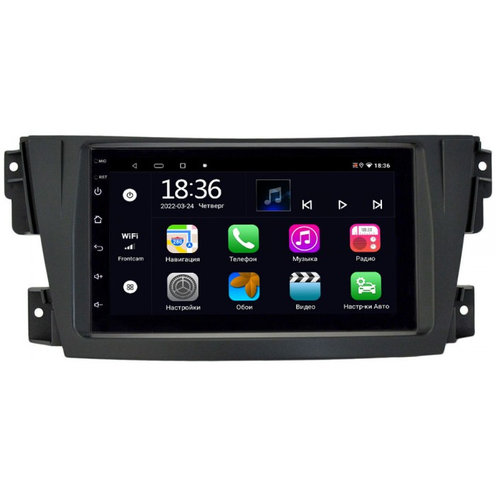 Магнитола в штатное место 2 din Toyota Caldina III 2002-2007 OEM 2/32 на Android 10 CarPlay (MT7-RP-TYCD24XB-128)