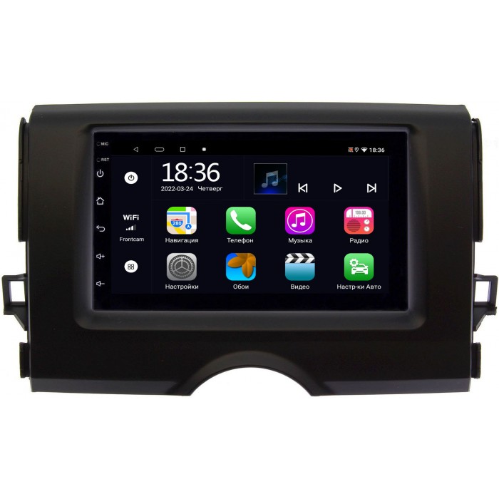 Магнитола в штатное место 2 din Toyota Mark X, Reiz 2009-2019 OEM 2/32 на Android 10 CarPlay (MT7-RP-TYMX-428)