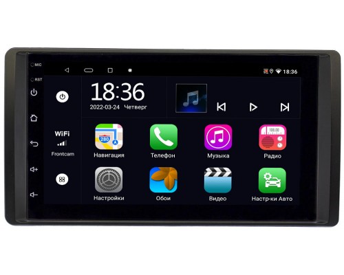УАЗ Патриот (UAZ Patriot), Профи 2012-2022 (черная) OEM 4/64 на Android 10 CarPlay (MX7-RP-UZPTB-77)