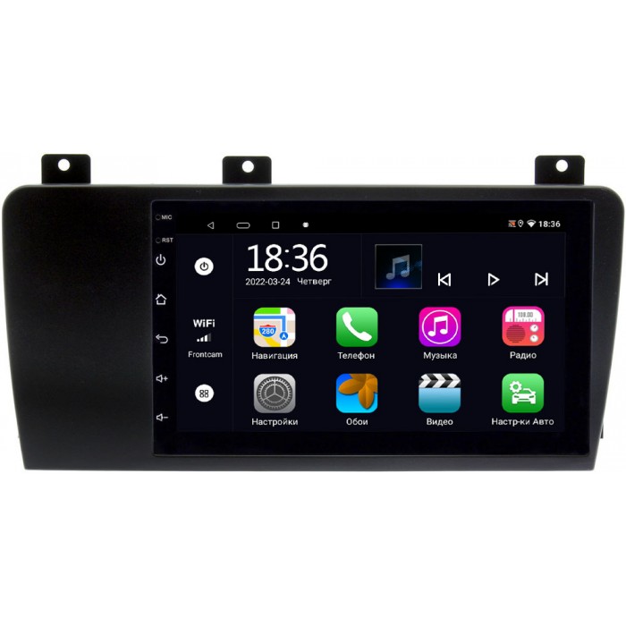 Магнитола в штатное место 2 din Volvo S60, V70 II, XC70 2004-2007 OEM 4/64 на Android 10 CarPlay (MX7-RP-VLS67B-158)