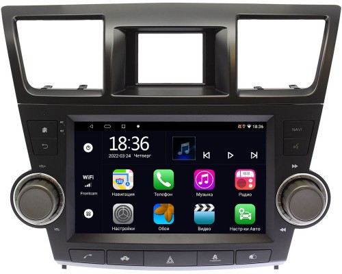 Toyota Highlander (U40) 2007-2013 OEM MX9-ALHLDH012-КНОПКА 4/64 Android 10 CarPlay
