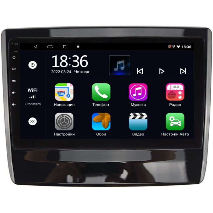 Штатная магнитола OEM MT9-1335 для Isuzu D-Max III 2019-2022 (черный глянец) 2/32 Android 10 CarPlay