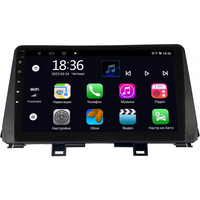 Штатная магнитола Kia Picanto III 2017-2022 OEM MX9-1398 4/64 Android 10 CarPlay