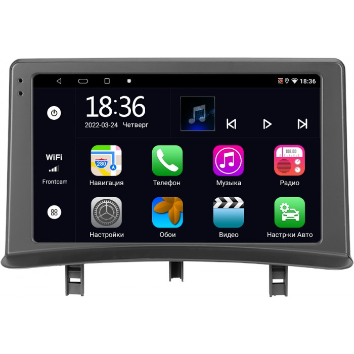 Штатная магнитола Renault Clio 3 (2005-2014) OEM MX9-2486 4/64 Android 10 CarPlay