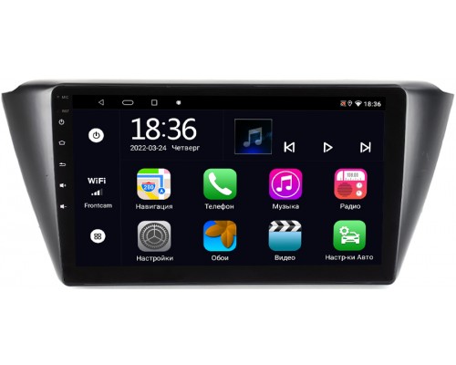 Skoda Fabia 3 (2014-2018) (черная) OEM MX9-571 4/64 Android 10 CarPlay