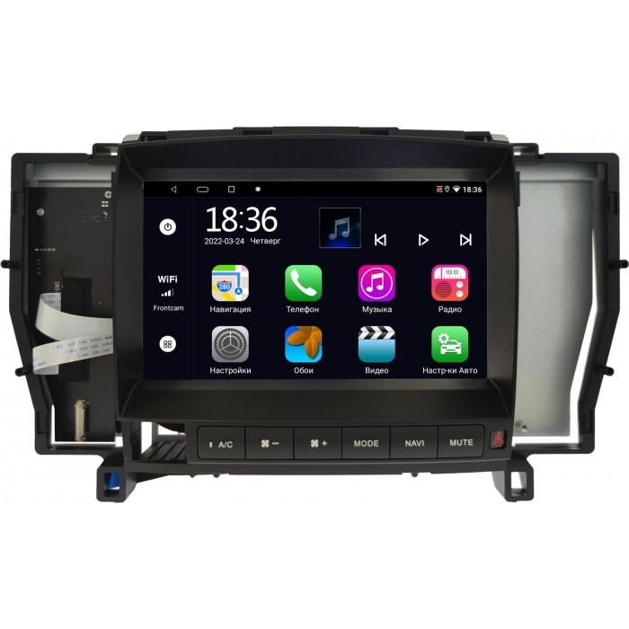 Штатная магнитола Toyota Crown (S180) (1999-2008) (для авто с NAVI и 1CD) OEM MX9-6189 4/64 на Android 10 CarPlay