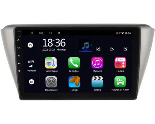 Skoda Fabia 3 (2014-2018) (серебристая) OEM MT9-679 2/32 Android 10 CarPlay