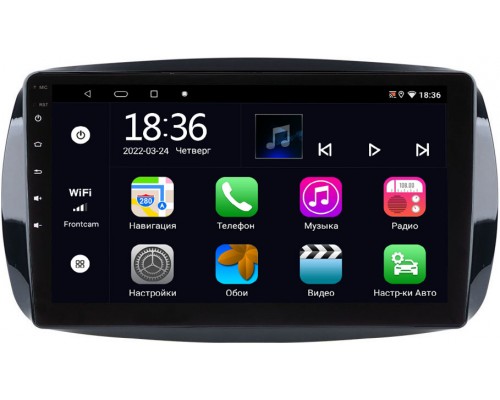 Smart Fortwo III, Forfour II 2014-2022 OEM MX9-019 4/64 Android 10 CarPlay