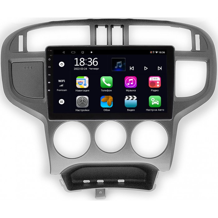 Штатная магнитола OEM MT9-073 для Hyundai Matrix I (E130) 2002-2008 на Android 10 CarPlay