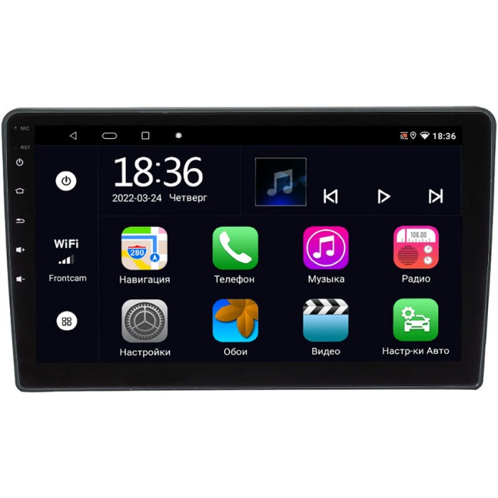 Штатная магнитола Citroen C2, C3 I, C3 Picasso, Berlingo II, Jumpy II (черная) OEM MX9-091 4/64 Android 10 CarPlay