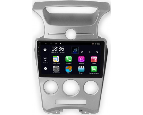Kia Carens II 2006-2012 (с кондиционером) OEM MT9-1054 2/32 Android 10 CarPlay