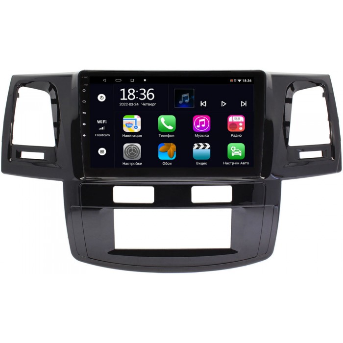 Штатная магнитола Toyota Hilux VII, Fortuner I 2005-2015 (с климат-контролем) OEM MT9-1082 2/32 Android 10 CarPlay