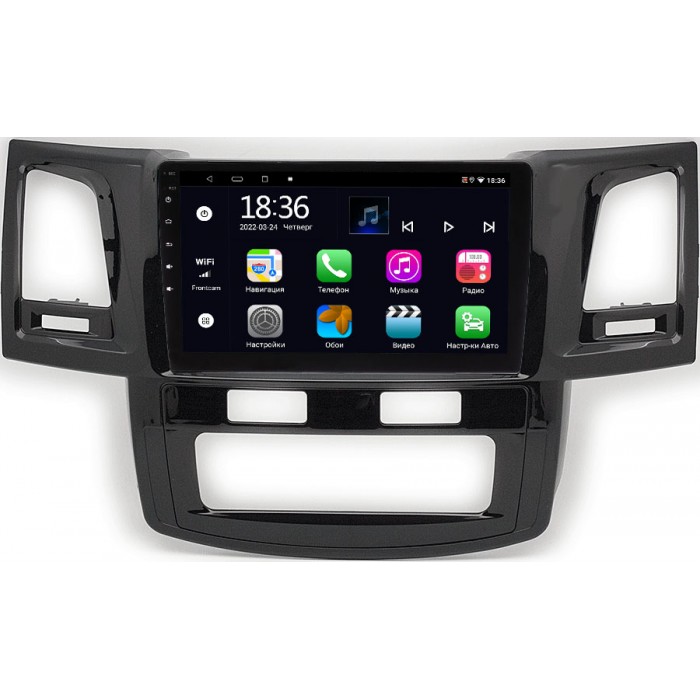 Штатная магнитола Toyota Hilux VII, Fortuner I 2005-2015 (с климат-контролем) OEM MT9-9413 2/32 Android 10 CarPlay