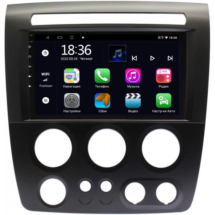 Штатная магнитола Hummer H3 2005-2010 OEM MX9-1093 4/64 Android 10 CarPlay