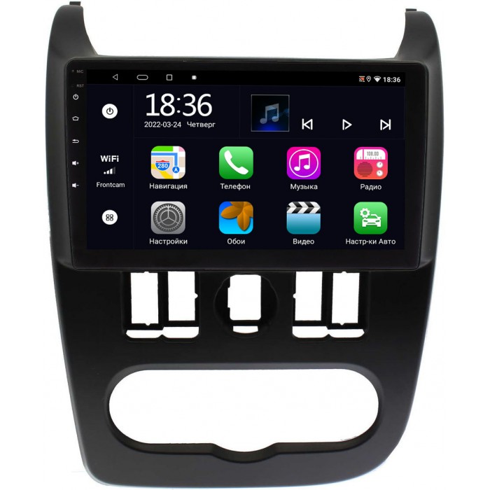 Штатная магнитола OEM MT9-1163 для Lada Largus 2012-2021 2/32 Android 10 CarPlay