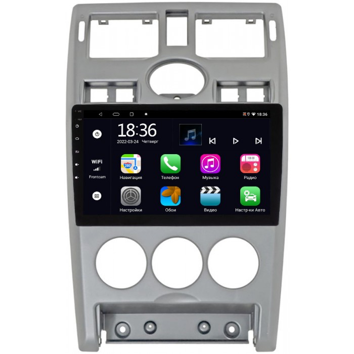 Штатная магнитола OEM MX9-1270 для Lada Priora (2007-2013) серебро 4/64 Android 10 CarPlay