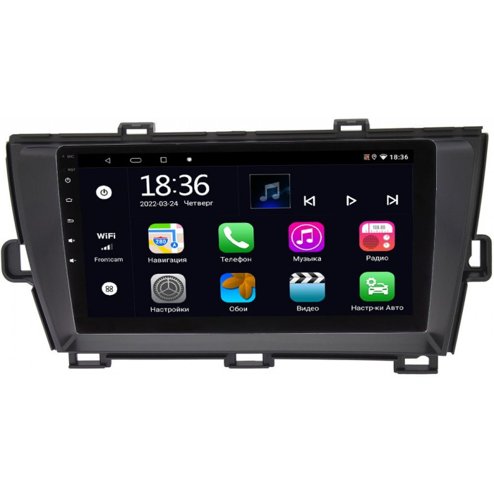 Штатная магнитола OEM MT9-9210 для Toyota Prius III (XW30) 2009-2015 (левый руль) на Android 10 CarPlay