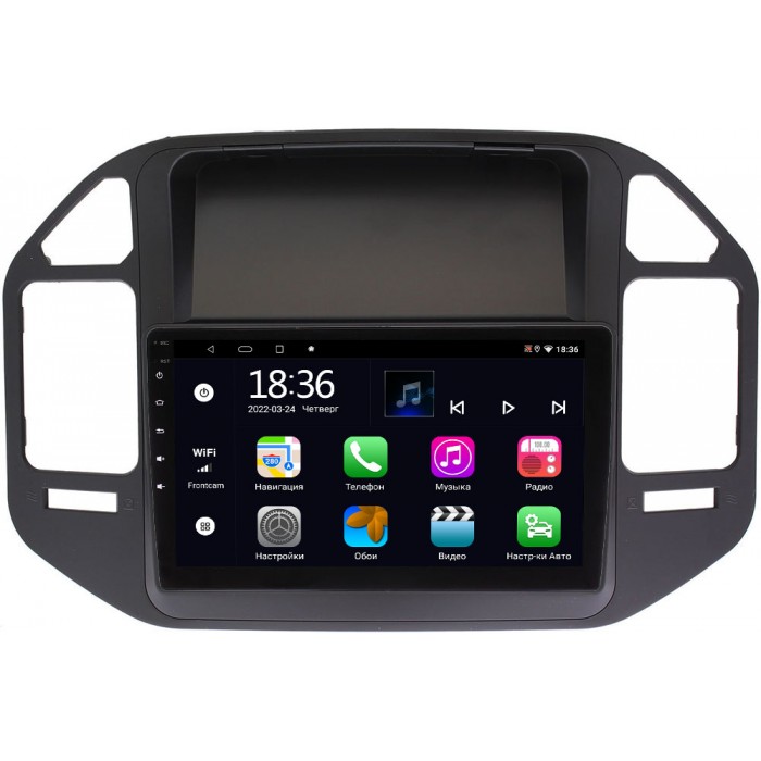 Штатная магнитола OEM MT9-266 для Mitsubishi Pajero III 1999-2006 на Android 10 CarPlay