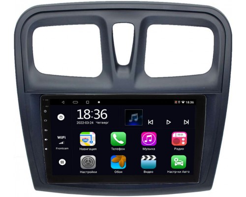 Renault Logan II, Sandero II 2013-2020 (9 дюймов) OEM MT9-3010 2/32 Android 10 CarPlay