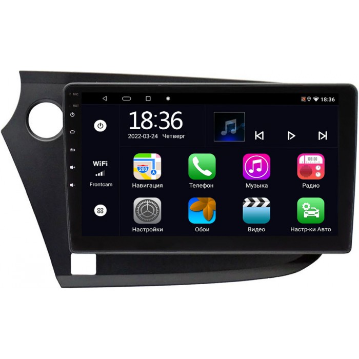 Штатная магнитола OEM MX9-303 для Honda Insight II (2009-2014) (левый руль) на Android 10 CarPlay