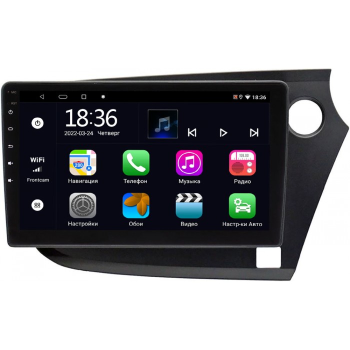 Штатная магнитола OEM MX9-304 для Honda Insight II (2009-2014) (правый руль) на Android 10 CarPlay