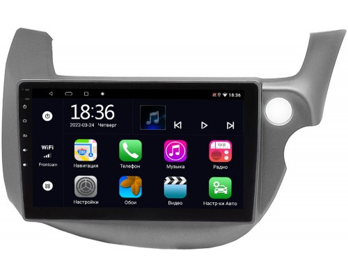 Honda Fit II 2008-2014 OEM MT9-3186 2/32 на Android 10 CarPlay (темно-серая)