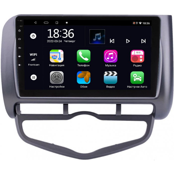 Штатная магнитола Honda Jazz I 2001-2008 (левый руль) OEM MX9-9267 4/64 Android 10 CarPlay