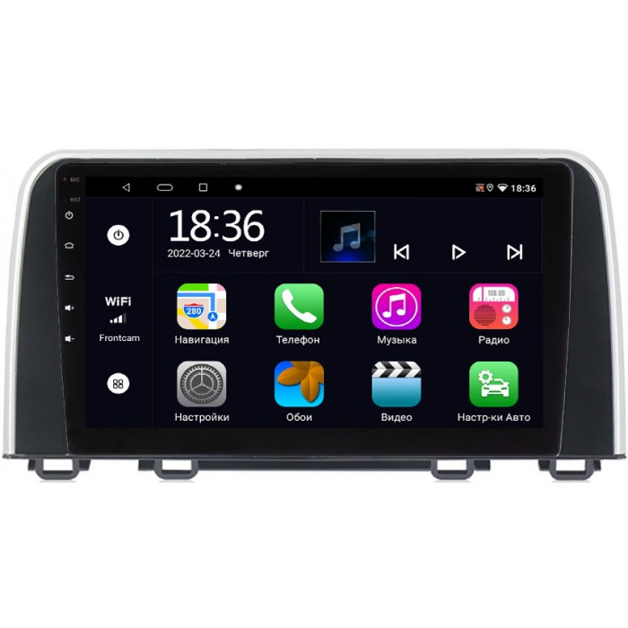 Штатная магнитола OEM MX9-766 для Honda CR-V V 2016-2022 4/64 Android 10 CarPlay