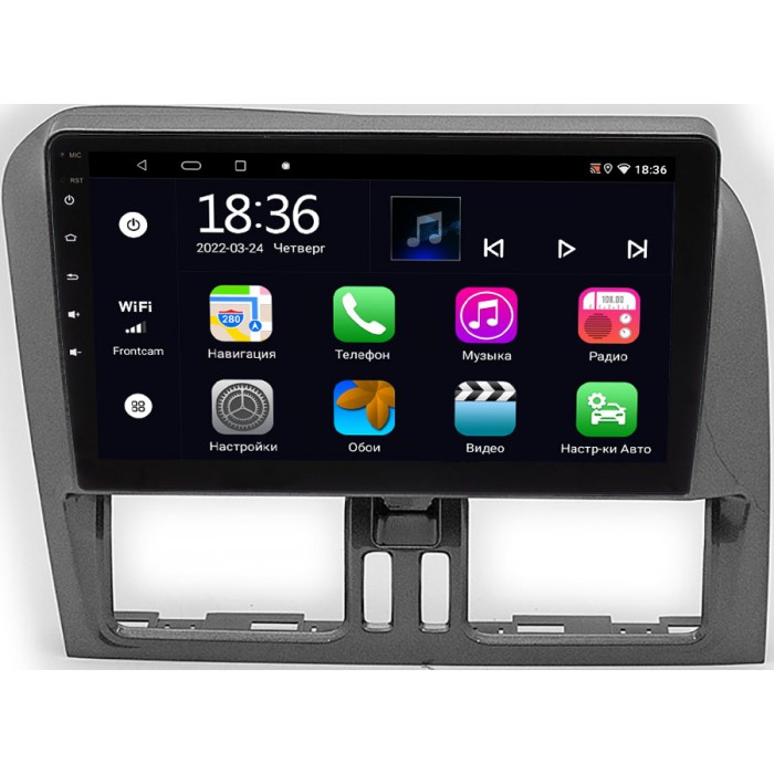 Штатная магнитола Volvo XC-60 (2008-2017) OEM MT9-788 2/32 Android 10 CarPlay