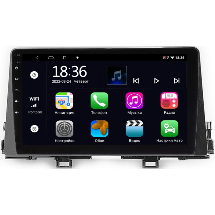 Штатная магнитола OEM MX9-813 для Kia Picanto III 2017-2022 на Android 10 CarPlay