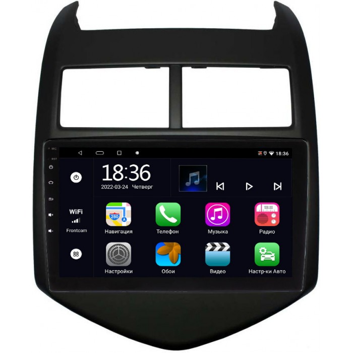 Штатная магнитола OEM MX9-9009 для Chevrolet Aveo II 2011-2015 на Android 10 CarPlay