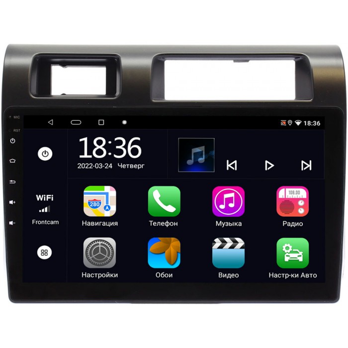 Штатная магнитола OEM MX9-9286 для Toyota Land Cruiser 70 2007-2021 на Android 10 CarPlay