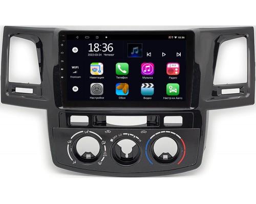 Toyota Hilux VII, Fortuner I 2005-2015 (с кондиционером) OEM MT9-9414 2/32 Android 10 CarPlay