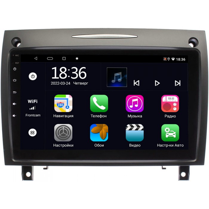 Штатная магнитола OEM MT9-BE045N для Mercedes SLK-klasse II (R171) 2004-2011 на Android 10 CarPlay