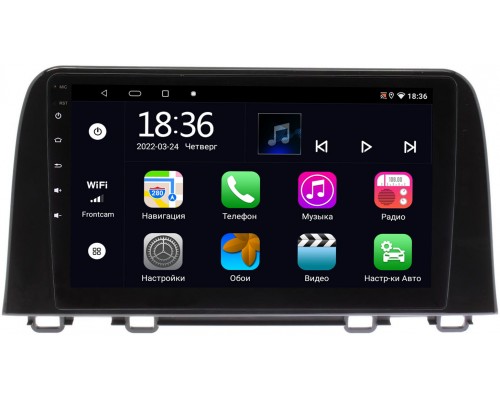 Honda CR-V V 2016-2022 OEM MT9-HO099N (черная) 2/32 Android 10 CarPlay