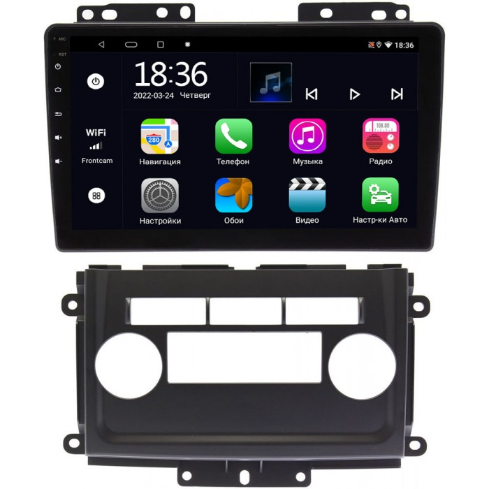 Штатная магнитола OEM MT9-NI082N для Nissan Xterra II (2005-2015) 2/32 Android 10 CarPlay