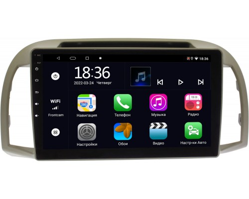 Nissan Micra III (K12), March III (K12) 2006-2010 OEM MT9-1354 2/32 на Android 10 CarPlay