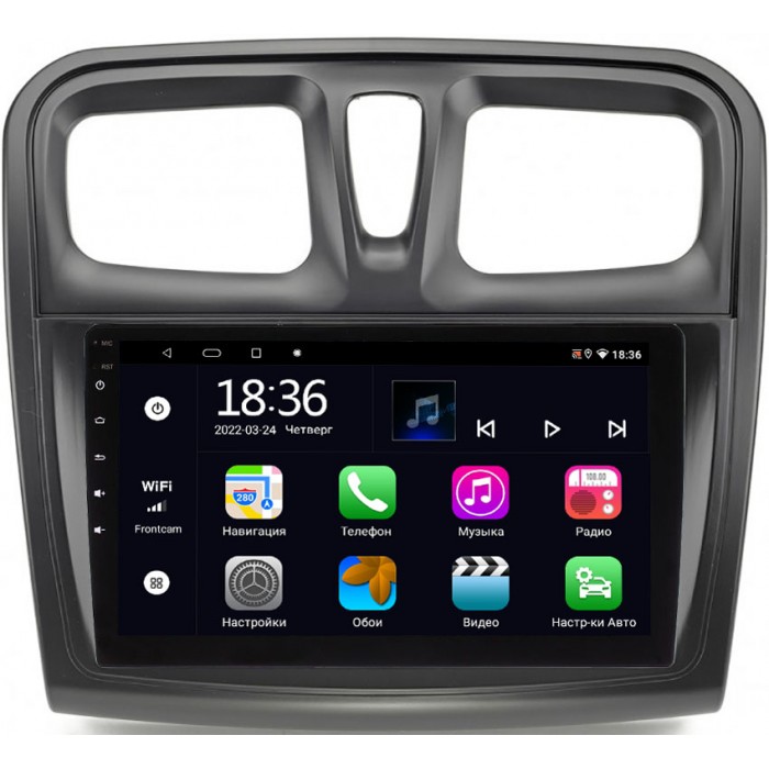 Штатная магнитола OEM MT9-RE020T для Renault Logan II, Sandero II 2013-2021 2/32 Android 10 CarPlay