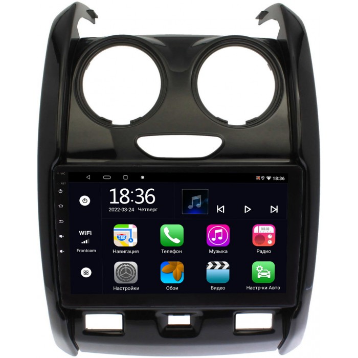 Штатная магнитола OEM MX9-RE046N для Renault Duster 2015-2021 4/64 Android 10 CarPlay