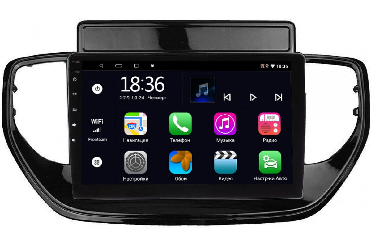 Штатная магнитола Hyundai Solaris II 2020-2022 OEM MX9-TK957 4/64 Android  10 CarPlay Купить