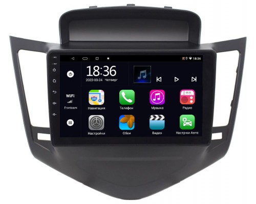 Chevrolet Cruze I 2009-2012 (черная) OEM MT9-9010 2/32 Android 10 CarPlay