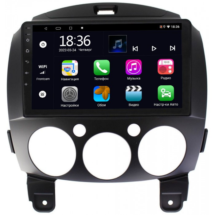 Штатная магнитола Mazda 2 II 2007-2014 OEM MX9-9031 4/64 Android 10 CarPlay