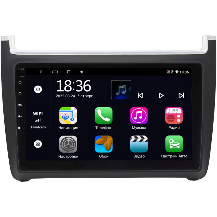 Штатная магнитола Volkswagen Polo 5 2009-2021 OEM MT9-9091 2/32 Android 10 CarPlay