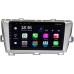 Штатная магнитола OEM MT9-9092 для Toyota Prius III (XW30) 2009-2015 (правый руль) серебро на Android 10 CarPlay